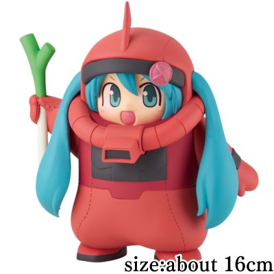 Gundam 45th Anniversary x Hatsune Miku Figure: Char's Zaku Plushie [Hatsune Miku Ver.] *Box damaged