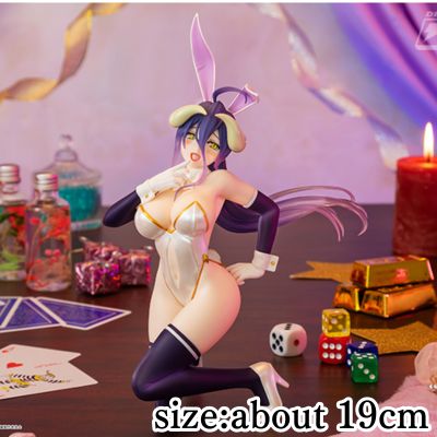 Overlord One-Seventh Carat Figure Albedo Bunny White Ver.