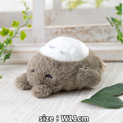 [Totoro Napping] Ghibli Fluffy Beanbag Plush Toy