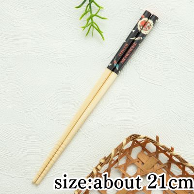 Ghibli Princess Mononoke Bamboo Chopsticks 21cm ~Face~