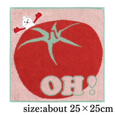 [Tomato] Puppet Sunsun Towel Handkerchief Sunsun