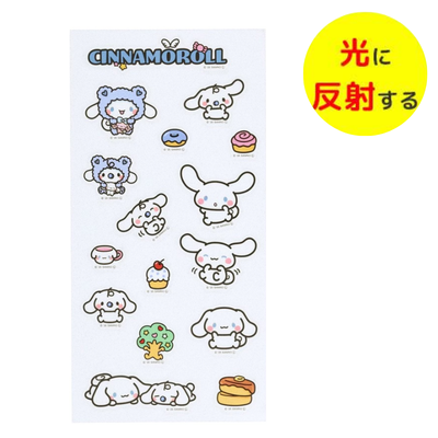 [Cinnamoroll] Sanrio Reflector Sticker