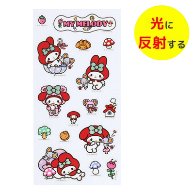 [My Melody] Sanrio Reflector Sticker