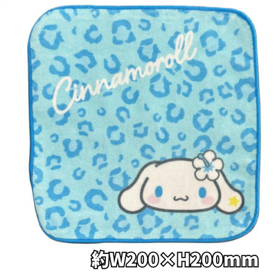 [Cinnamoroll] Sanrio Characters Mini Towel - Kogal (Japanese schoolgirl style)