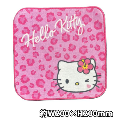[Hello Kitty] Sanrio Characters Mini Towel - Kogal (Japanese schoolgirl style)