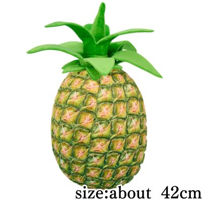 [Green] FANS Realistic Pineapple Plush Toy XL