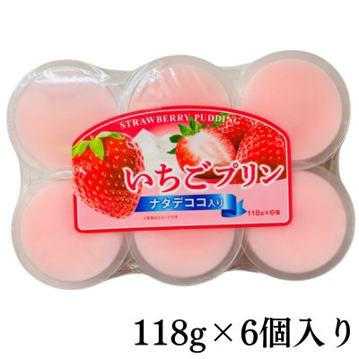 Strawberry pudding [Best before date: 2027/03/08]