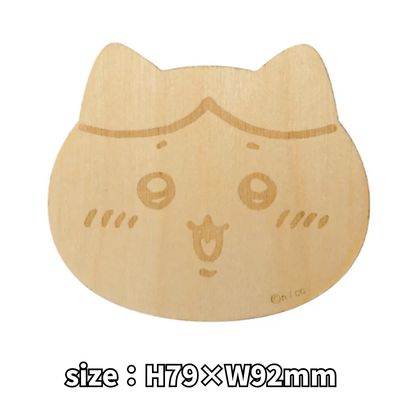 [Hachiware] Chiikawa Wooden Coaster