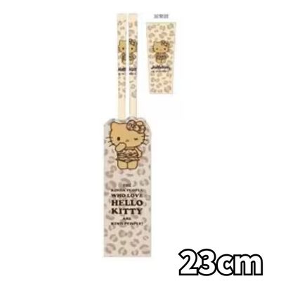 [Leopard Print] Hello Kitty Sanrio Acrylic Chopsticks