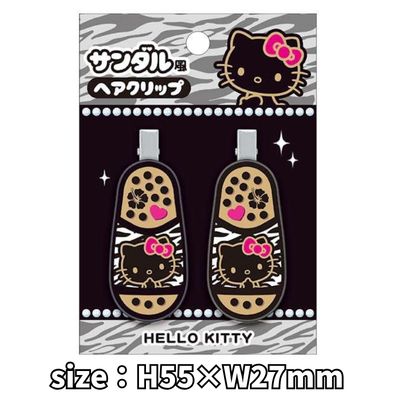 [Black Kitty] Sanrio Sandal-Style Hair Clip