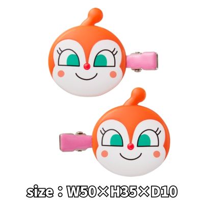 [Dokkin-chan] Anpanman Hair Accessory - Bangs Clip