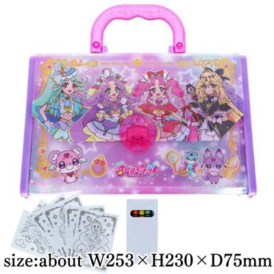 Detective Pretty Cure! Drawing Bag Set