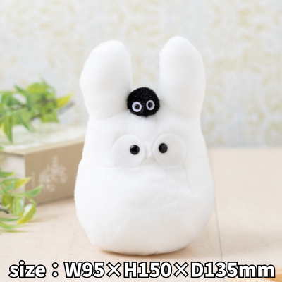 [Little Totoro & Soot Sprites] Ghibli Fluffy Beanbag Plush Toys
