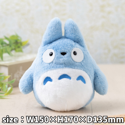 [Medium Totoro M] Ghibli Fluffy Beanbag Plush Toy