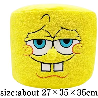 [SpongeBob (Front Teeth)] SpongeBob Round Boa Cushion 2