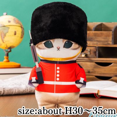[Royal Guard Cat] mofusand Fluffy Journey BIG Plush Toy ~United Kingdom~