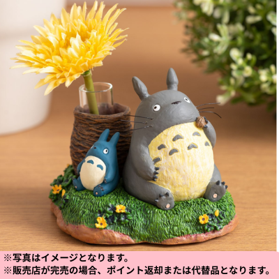 ◆My Neighbor Totoro Single Flower Vase - A Moment of Rest *Shipping will be done at a later date; delivery date and time cannot be specified.
