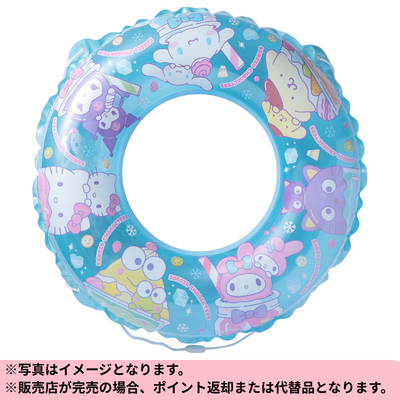 ◆Sanrio Characters Inflatable Ring 80cm *Shipping will be done at a later date; delivery date and time cannot be specified.