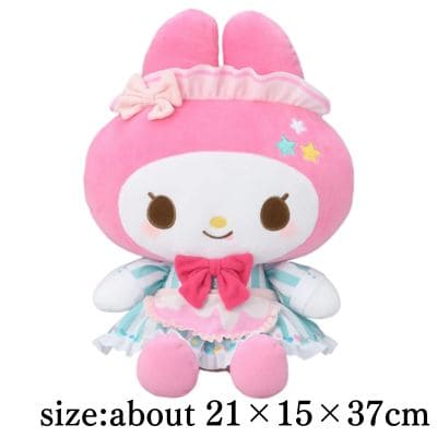 Yurukawa Sanrio Characters L Plush Toy “My Melody” Pop'n Ice Stand