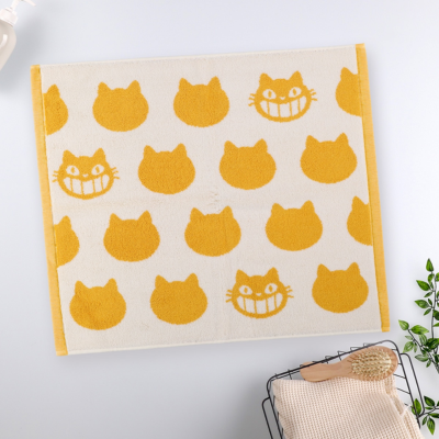 [Catbus Silhouette] Ghibli My Neighbor Totoro Towel Bath Mat