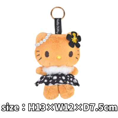 [Hello Kitty Black] Sanrio Characters Sun-tanned Leopard
