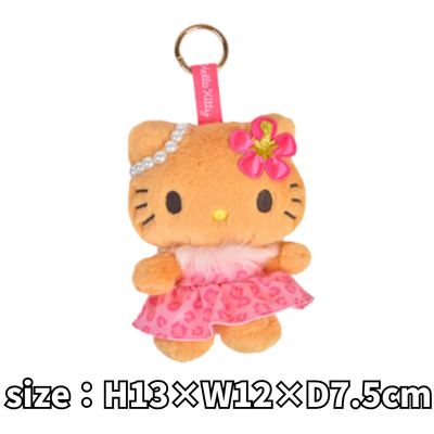 [Hello Kitty Pink] Sanrio Characters Sun-tanned Leopard
