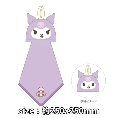 [Kuromi] Sanrio Microloop Towel