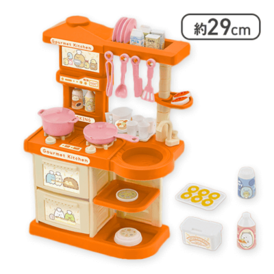 [Get with Charge] [Orange] Sumikkogurashi Sumikko Bread Classroom System Kitchen Toy