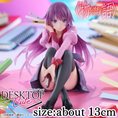 【Hitagi Senjougahara】Monogatari Series Desktop Cute Figure Hitagi Senjougahara