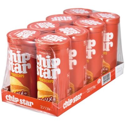 <1 set (8 packs)> Chipstar - Consommé Flavor - [Best before: 2027/04]
