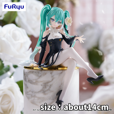 Hatsune Miku Noodle Stopper Figure: Flower Fairy - White Rose -