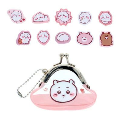 [Chiikawa] Chiikawa Flake Stickers with Petit Purse
