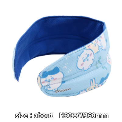 ◆Exclusive to Days Ending in 9! Chiikawa Vibrating Neck Cooler (Trio - Blue) *Shipped at a later date; delivery date/time cannot be specified.