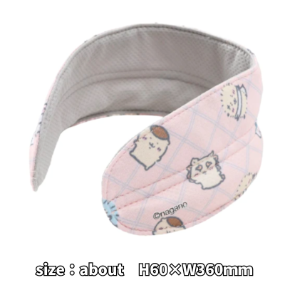 ◆Available only on days ending in 9! Chiikawa Vibrating Neck Cooler (Trio - Pink) *Shipped at a later date; delivery date/time cannot be specified.