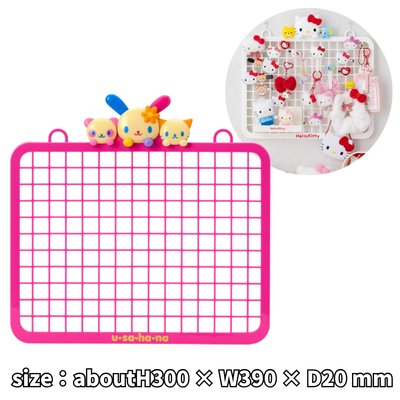 ◆Exclusive to days ending in 9! Sanrio Usahana Mesh Panel *Shipped separately; delivery date/time cannot be specified.