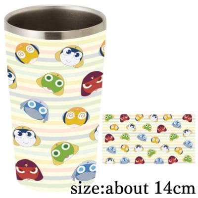 【B: All-Over Pattern】Sergeant Keroro Full-Color Tumbler