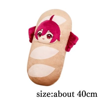 【Normal】Kasane Teto French Bread Costume Plush