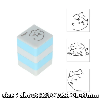【Hachiware】Chiikawa Peek-Out Stamp