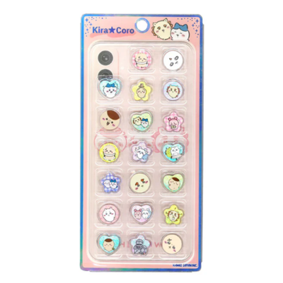 【All Characters MIX】Chiikawa KIRACORO Pebble Stickers