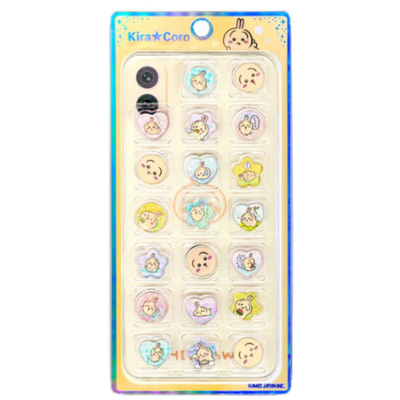 【Usagi】Chiikawa KIRACORO Pebble Stickers