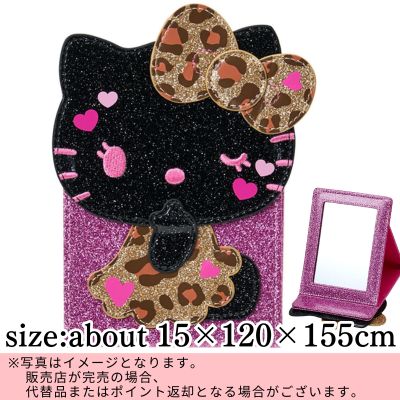 ◇★Early-Month Exclusive★ [Hello Kitty] Sanrio Folding Mirror (Max Glam Style) *Direct shipment; delivery date/time cannot be specified.