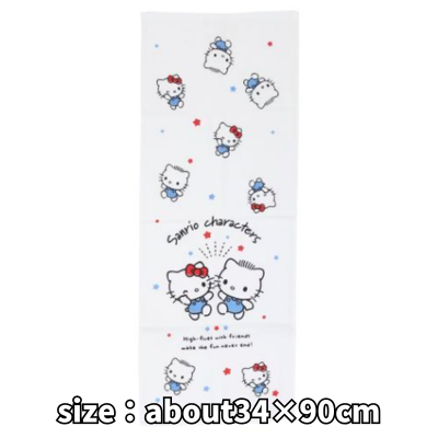 【Hello Kitty & Dear Daniel】Sanrio Characters Gauze Towel