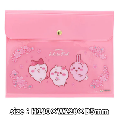 【SakuraPink・Sakura】Chikawa Flat Case