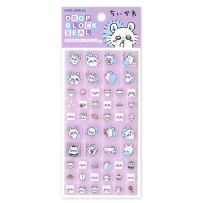 【Momonga】Chiikawa Drop Block Stickers
