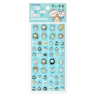 【MIX 1】Chiikawa Drop Block Stickers