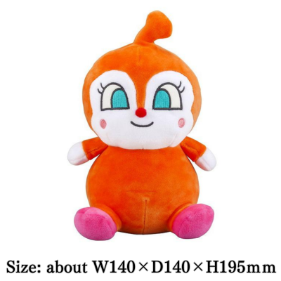 【Dokin-chan】Anpanman Mochifuwa Marshmallow Plush Mini