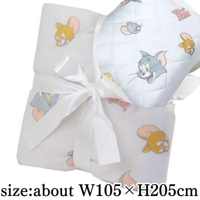 [Face Pop Pattern] Tom and Jerry Cooling Mattress Pad