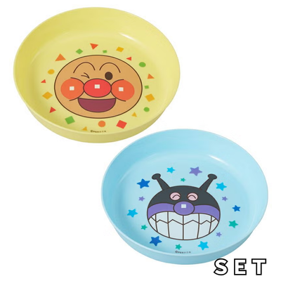 Anpanman Snack Plates – Set of 2