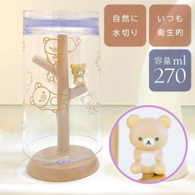 [Rilakkuma] Rilakkuma Rinse Cup & Stand