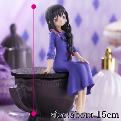 【Homura Akemi】Puella Magi Madoka Magica Noodle Stopper Figure – Homura Akemi –